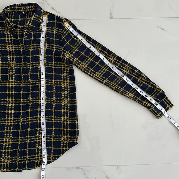 Ann Taylor Petite Button Down Long sleeve Top Sz XXSP - Picture 6 of 12